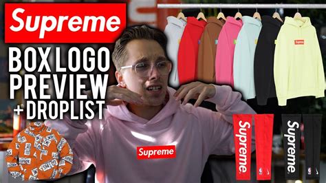 supreme drop tomorrow.